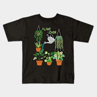 Plant Lover - I Wet My Plants Kids T-Shirt